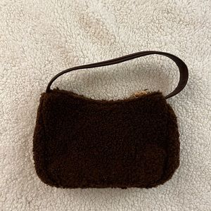 Brown shoulder bag